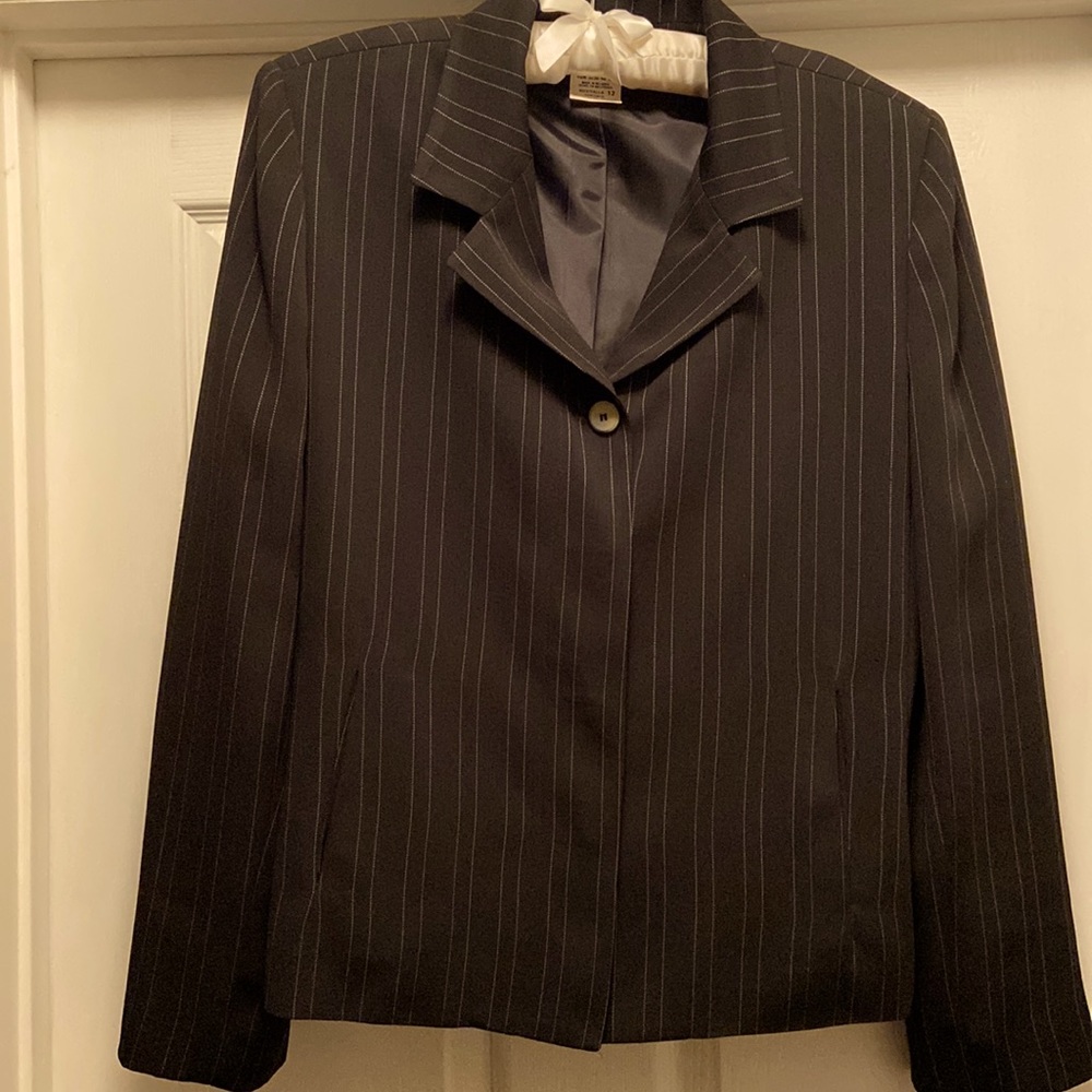 Harve Benard Pin Striped Jacket